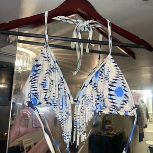 Xhileration Tribal Fringe Bikini set size L